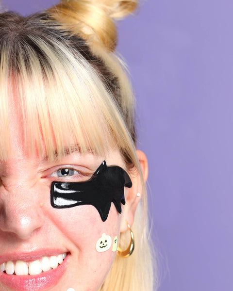Halloween Bat Habits Detox Undereye Masks- 4 Pairs