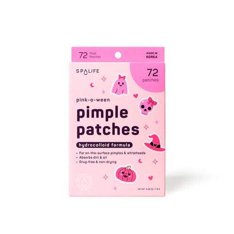 PINK-O-WEEN Hydrocolloid Halloween Pimple Patches