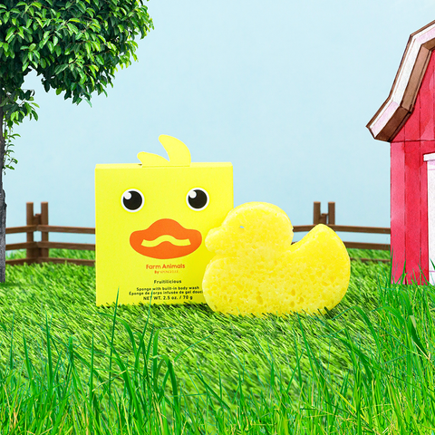Danny Duck Farm Animals Sponge  | Easter Gifts