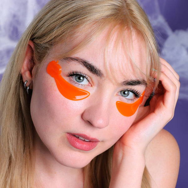 Halloween Hello Pumpkin Brightening Undereye Masks - 6 Pairs