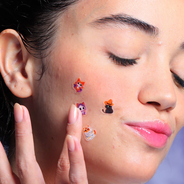 Purrrfect-Treat Hydrocolloid Halloween Pimple Patches