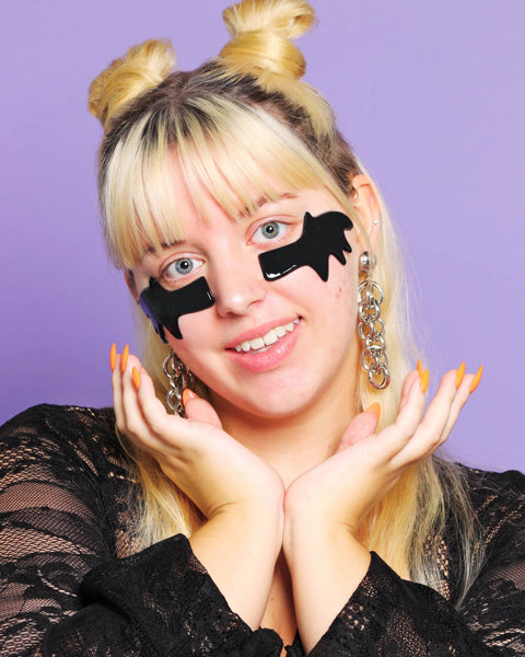 Halloween Bat Habits Detox Undereye Masks- 4 Pairs