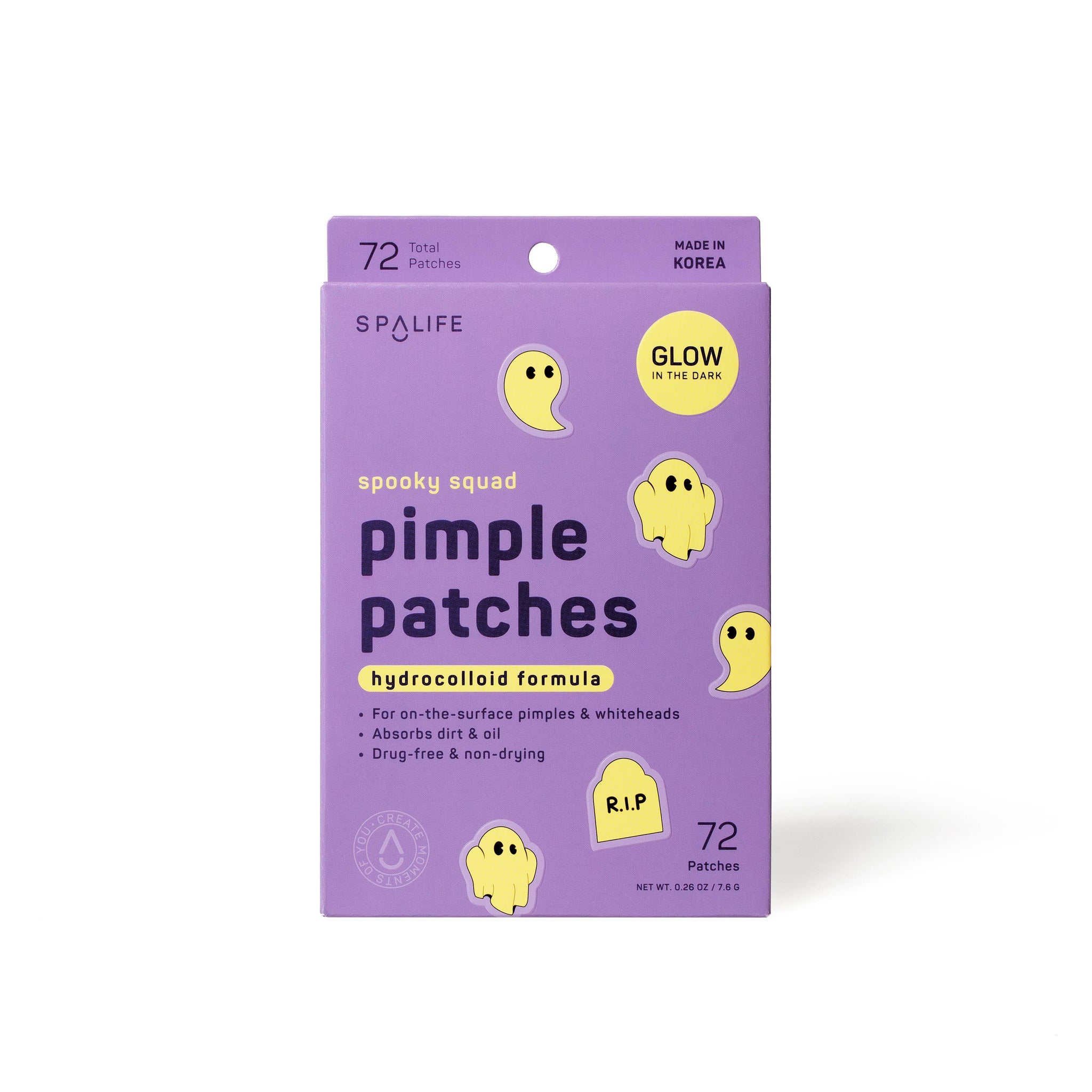 Spooky Squad Halloween Hydrocolloid Pimple Patches 72 Count