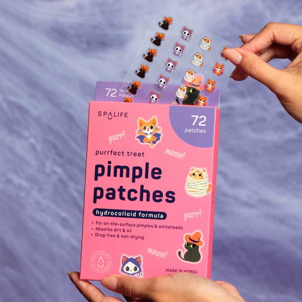 Purrrfect-Treat Hydrocolloid Halloween Pimple Patches