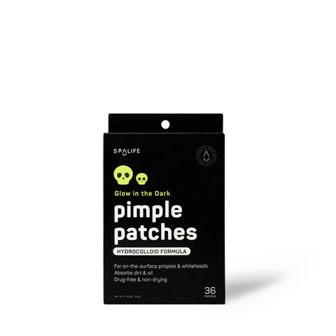Glow in the Dark Skulls Halloween Pimple Patches